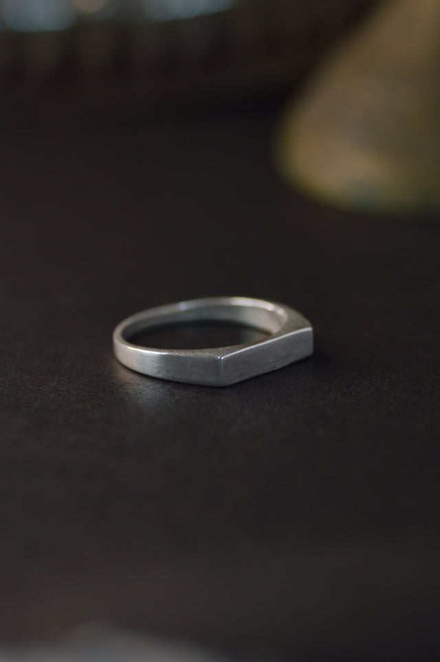 Slice Silver Ring